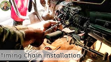 Splendor Plus Timing Chain Installation | Splendor+ Timing Chain Change