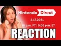 NINTENDO DIRECT FULL REACTION | 02.17.2021 | MissClick Gaming