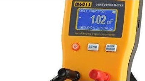 Excelvan M6013 Version 2 Capacitor Meter Review and Teardown!