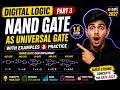 NAND Gate as Universal Gate 🔥 | Implementation + Practice | GATE 2027 | Part 3