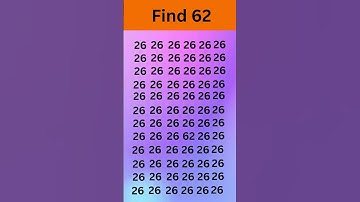 Can You Spot the Hidden Number? Brain Teaser Challenge for Geniuses! #shorts #opticalillusion #viral