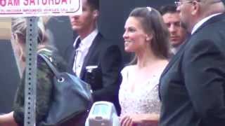 Hilary Swank arriving to the Hollywood Film Awards @HilarySwank