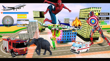 Multi Robot Transformation Games- iOS/Android Best.Gameplay🔥#22