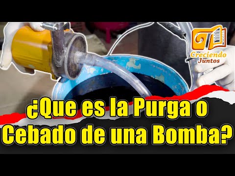 Video: ¿Por qué se requiere cebado en la bomba centrífuga?