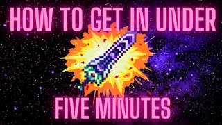 How to get the Zenith In under five minutes in terraria