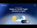 Design this onoff toggle in figma easy