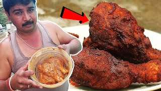 CHICKEN FRY कैसे बनाएं? STREET STYLE CHICKEN FRY | INDIAN VILLAGE COOKING | VILLAGE FOOD KING