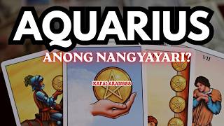 GOOD NEWS! MAS LALONG ABALA! AQUARIUS ANONG NANGYAYARI SAYO? TAGALOG TAROT PREDICTIONS #KAPALARAN888