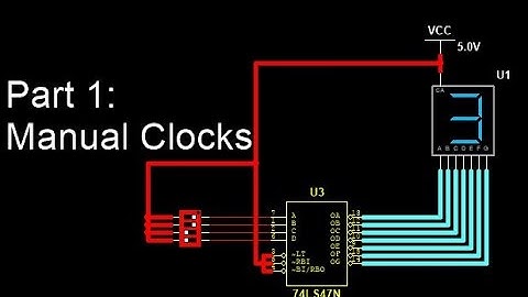 NI Multisim: 4 Bit Binary Manual Counter in 5 minutes! Part 1