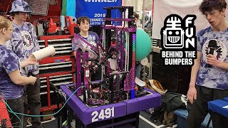 2491 NoMythic | Behind the Bumpers | 2025 FRC REEFSCAPE Robot