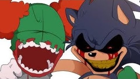 creepypasta react Sonic exe vs tricky ( 2 endings )