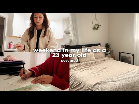 weekend in my life as a 23 year old post grad | haircut, piano, writing + unexpected life changes