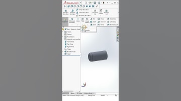 Fillet & Chamfer #cadmonkeys #shorts #shortsfeed #viralreels #solidworks #reels