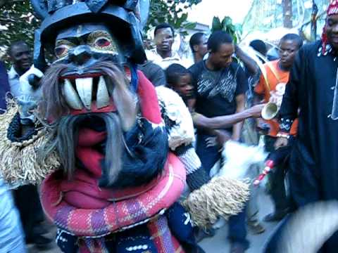 Mgbadike Inyi-Akpugoeze, Oji River Local Govt., Enugu, Nigeria. Obibi 1 of Obibi Kingdom, adding the zest to it. January 2009.