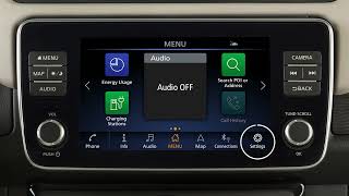 2025 Nissan LEAF - Control Panel and Touch Screen Overview