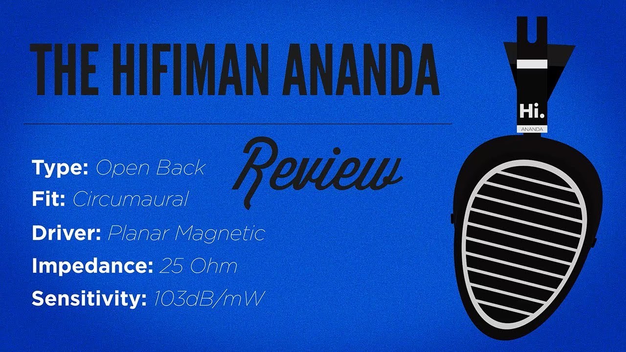 HIFIMAN Ananda Planar Magnetic Headphone – Apos Audio