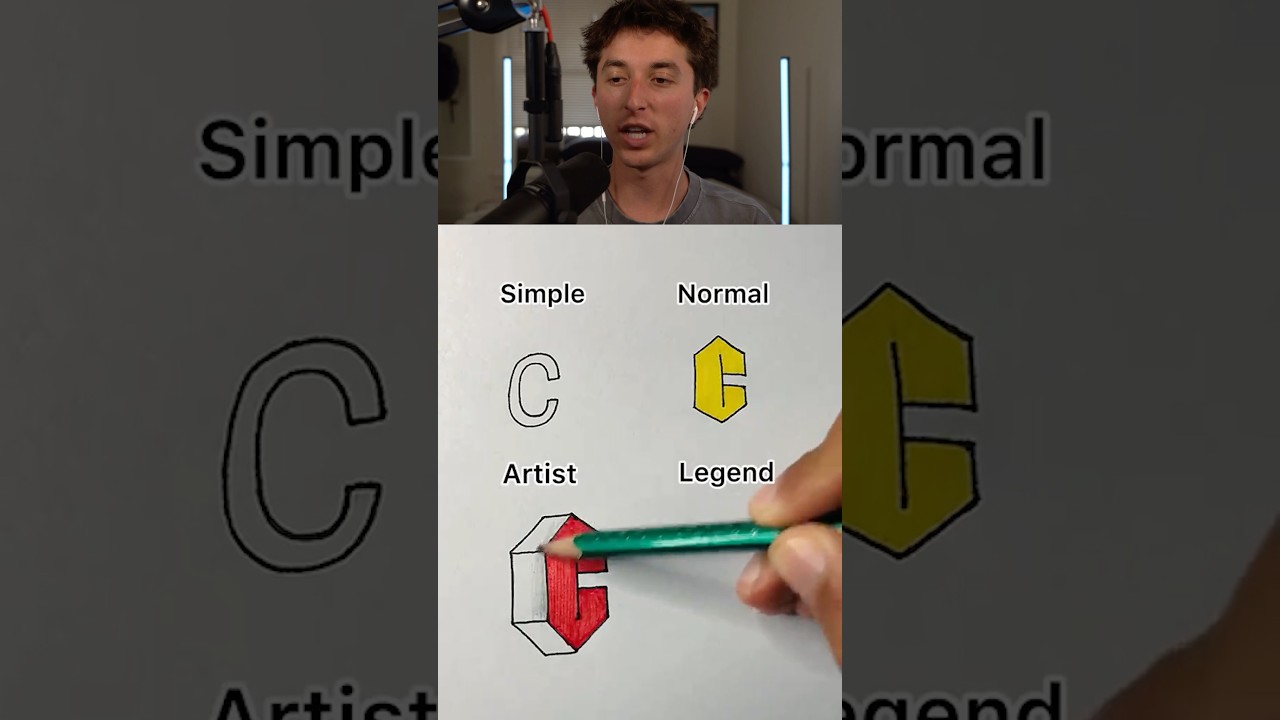 Draw Letter C Challenge ✍️✍️✍️