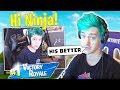 Ninja Reacts To "Mini Ninja" And is Shocked At How He Destroyed Tfue (Fortnite)
