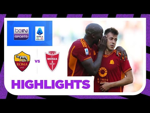 Roma 1-0 Monza | Serie A 23/24 Match Highlights