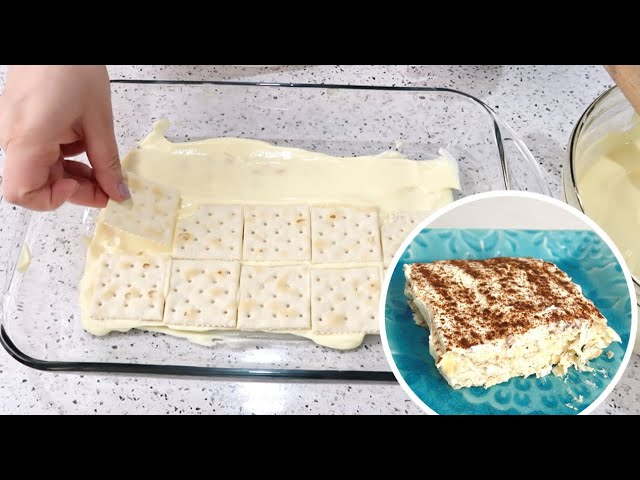 Easy 4 Ingredient No Bake Cracker Cake ✨ Follow Instagram for full rec... |  TikTok