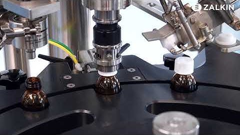 Pharmaceutical single-head filler / capper at 1 200 bottles per hour - Fillcapp by Zalkin