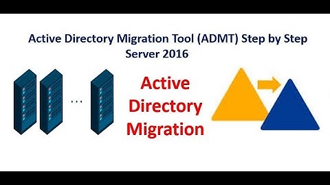 Active Directory Migration Tool (ADMT) Server 2016 Step By Step #01 ADMT–Preparing Active Directory