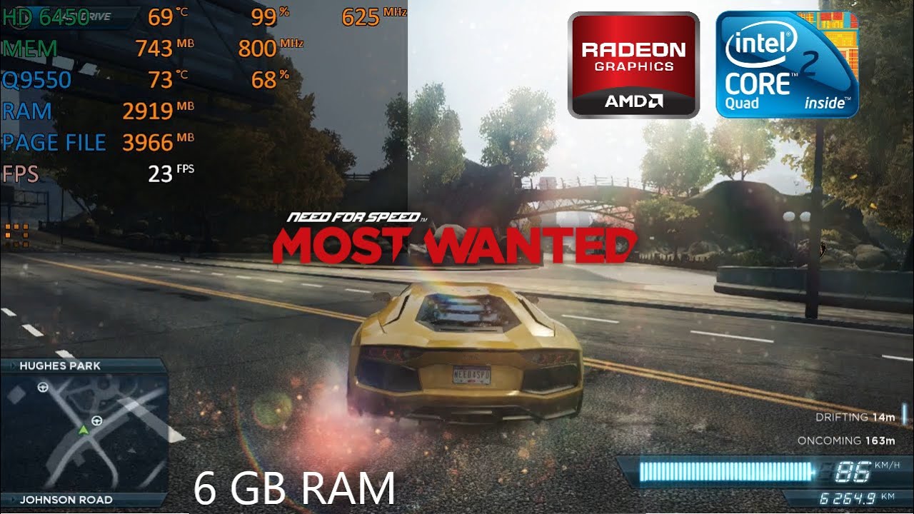 Need For Speed NFS MOST WANTED 2 at XGAMERtechnologies