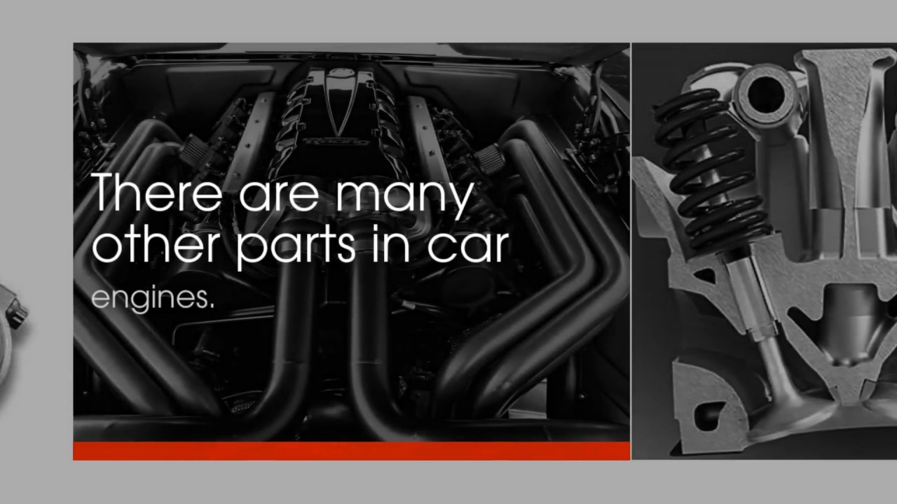 Basic Car Engine Parts - YouTube