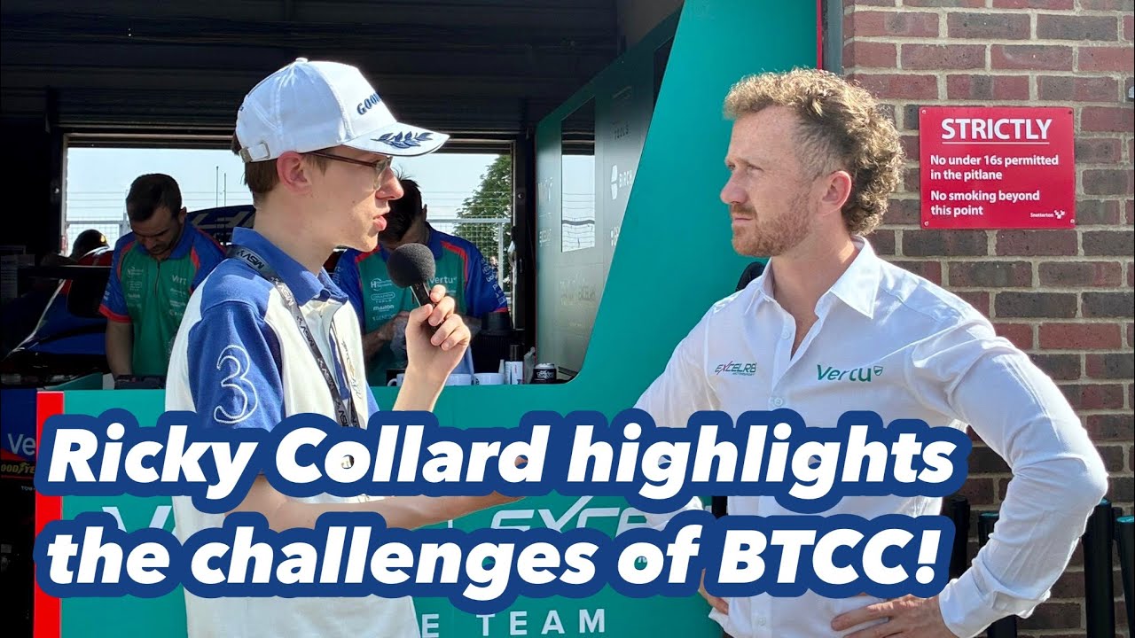 Ricky Collard Ricky Collard highlights the challenges of BTCC 2026 at Snetterton ...