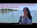 Spanish alphabet memorization exercise