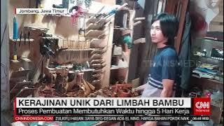 KERAJINAN UNIK DARI LIMBAH BAMBU | REDAKSI PAGI (17/06/23)