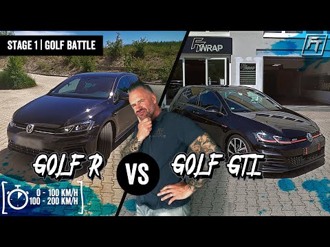 Download Golf GTI VS Golf R | Stage 1 Battle | Zeiten & Leistung | FastTuning