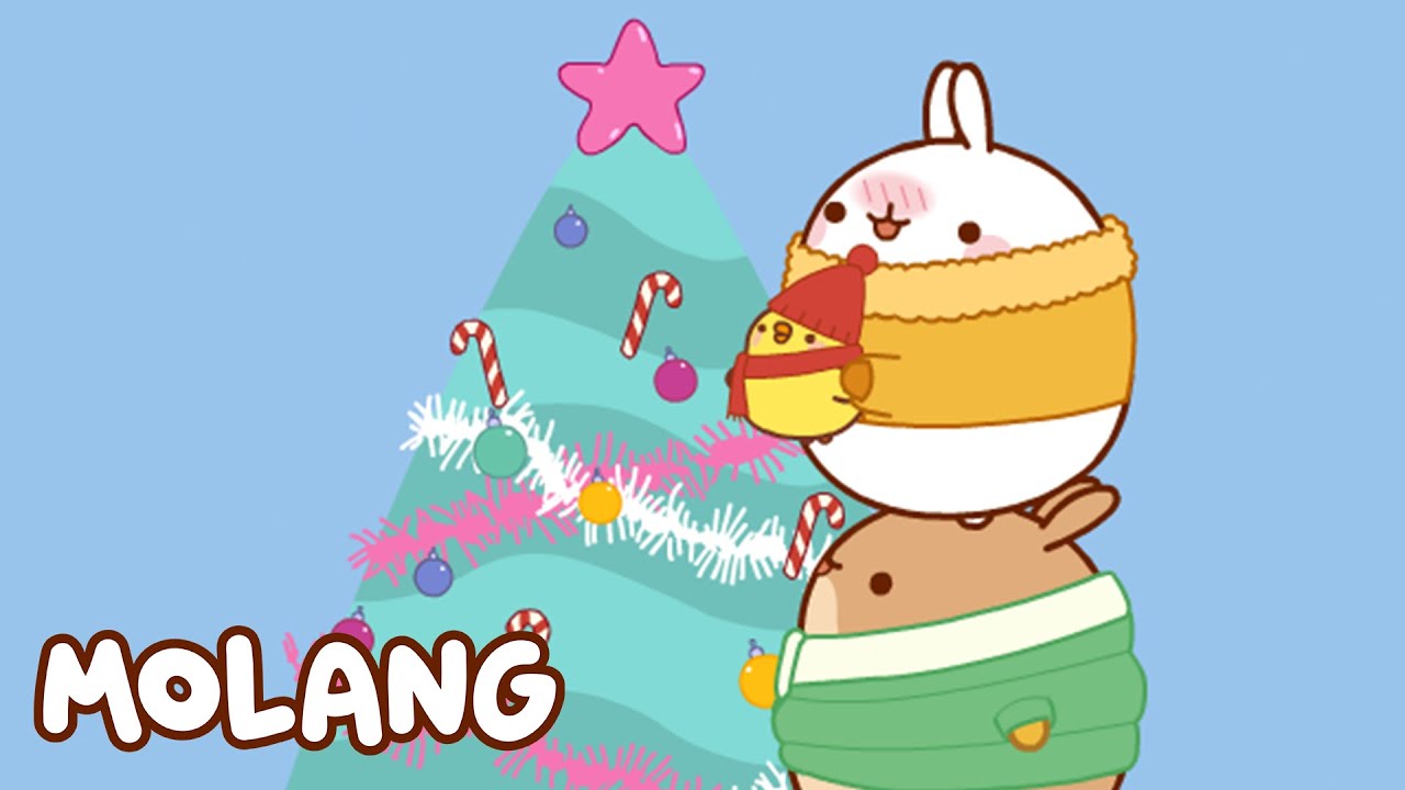 🩵✨ The Christmas Tree | Molang | Cartoons for Kids