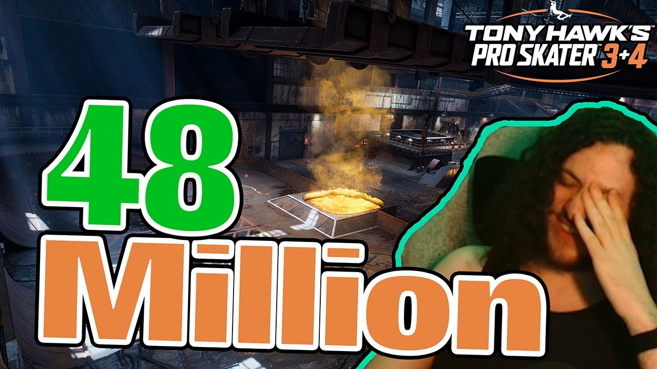 I'm Angry, But I'm Happy... 48 Million Combo on Foundry | THPS 3+4 Demo (max stats)