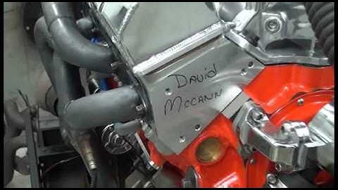 SBC 493HP 383 STROKER ENGINE DYNO RUN FOR DAVID McCANN BY WHITE PERFORMANCE AND MACHINE