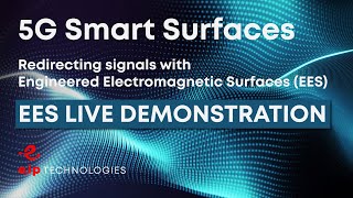 E2IP 5G Smart Surfaces | Engineered Electromagnetic Surfaces (EES) - Live Explainer Demo