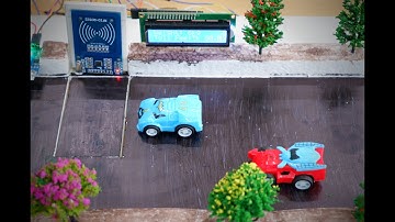 RFID and Weight based IoT Smart Toll Plaza Project