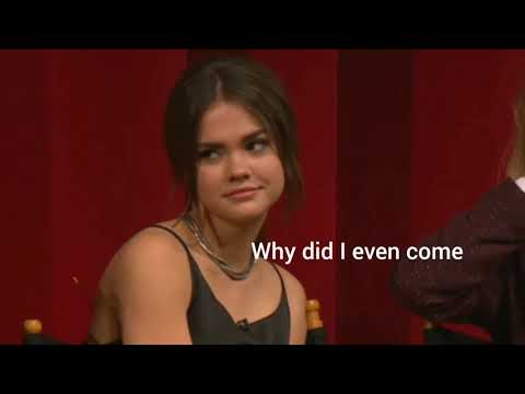 Maia Mitchell being annoyed for 1 minute and 43 seconds straight