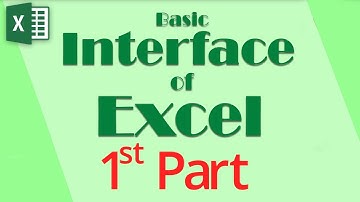 Excel Interface: Mastering the Basics । Introduction of MS Excel । Excel Basic (1st Part) ।।
