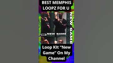 Loop Kit "New Game" | Memphis Loop Kit | Key Glock Loop Kit | BigXthaPLug Loop Kit