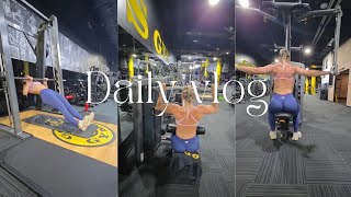 SUNDAY BACK SESSION AT GOLDS GYM / REAL TALK / FMG GOAL SETTING 💪 | KIRSTY RICHARDS 