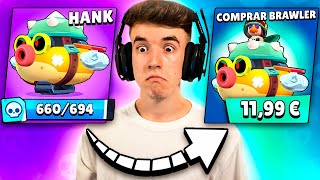 ¿QUE PASA SI COMPRO A HANK JUSTO ANTES de DESBLOQUEARLO? | BRAWL STARS