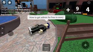 How to get admin for free in roblox murder mystery 2 screenshot 2