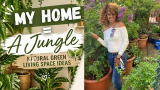 Living With Plants: Natural Green Living Space Ideas for a Earthy Home 🌱