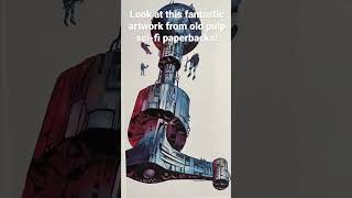 Vintage sci-fi pulp cover art is awesome! #art #scifi #vintage #spaceship #immersiveexperience