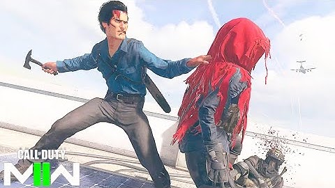 New Evil Dead Ash Williams With Finishers - COD MW2 finisher