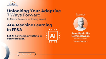 Unlocking Your Adaptive: 7 Ways Forward – AI & Machine Learning in FP&A