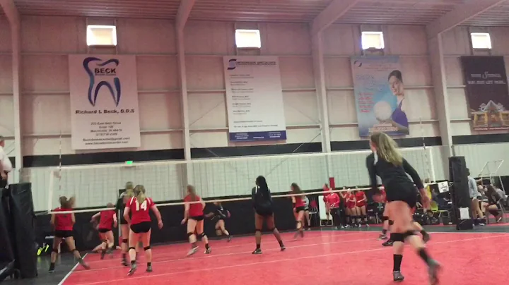 Beth Dunlap Setter #18 Midwest Crossroads Finals &...