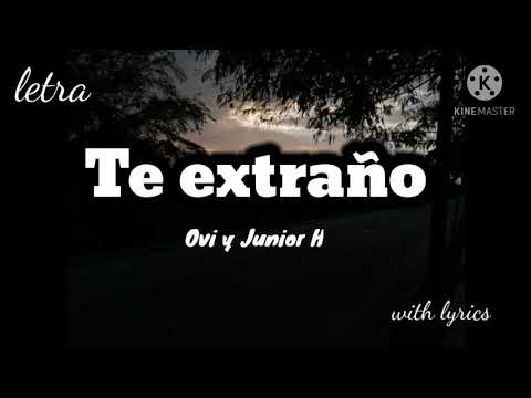 Te extraño -