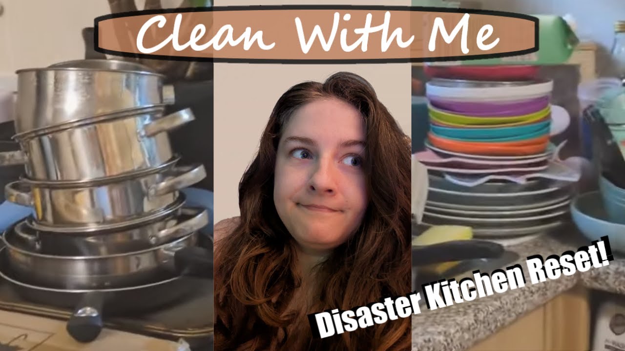 Disaster Kitchen Reset | Cleaning Motivation | Clean With Me